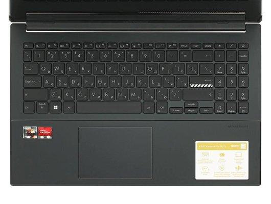 Ноутбук ASUS VivoBook Go 15 E1504FA-BQ5031W/90NB0ZR2-M07420/Ryzen 5-40/8Gb/512Gb/15.6 FHD IPS/Win11 черный