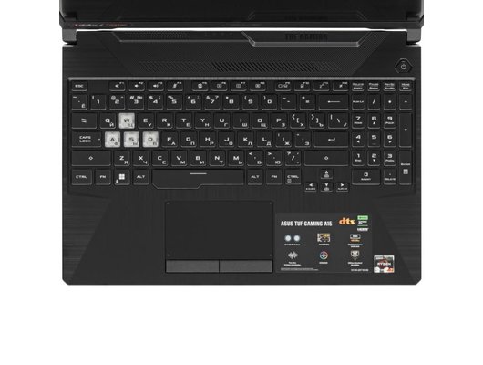 Ноутбук игровой ASUS TUF A15 FA506NCQ-HN031/90NR0QE7-M001A0/Ryzen 7-170/16Gb/512Gb/15.6 FHD 144Hz/RTX 3050 4Gb/DOS