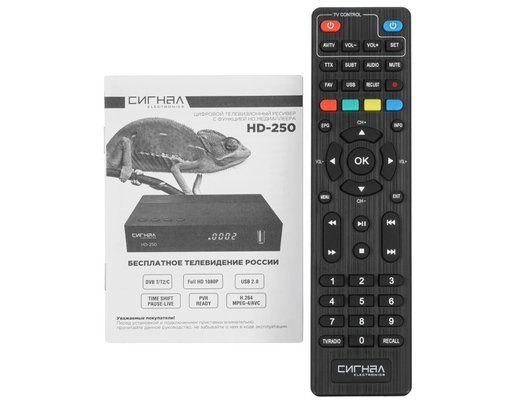 DVB-T2 ресивер Сигнал HD-250
