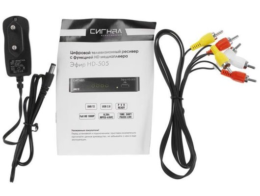 DVB-T2 ресивер Сигнал Эфир HD-505