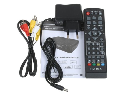 DVB-T2 ресивер Сигнал Эфир HD-215 (DVB-T2/C)