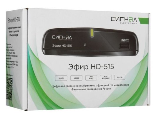 DVB-T2 ресивер Сигнал Эфир HD-515