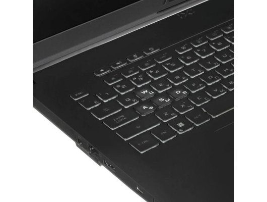 Ноутбук игровой ASUS TUF F17 FX707VUR-HX225/90NR0CS5-M00E30/Core i5-210H/16Gb/512Gb/17.3 FHD 144Hz/RTX4050 6Gb/DOS