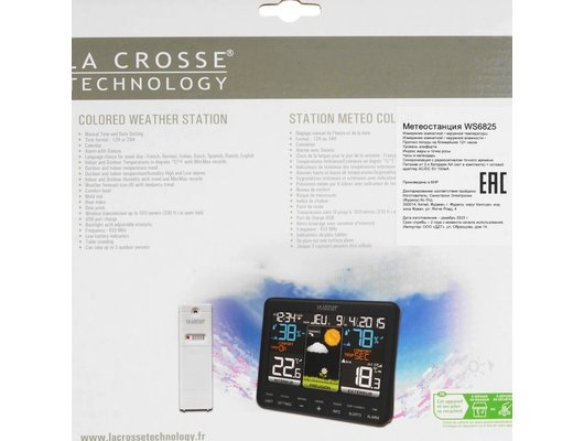 Метеостанция LaCrosse WS6825