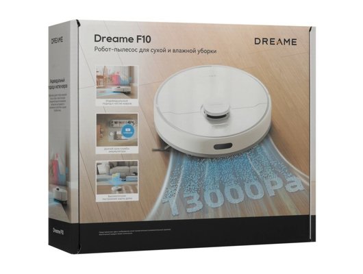Робот-пылесос DREAME BOT F10 БЕЛЫЙ
