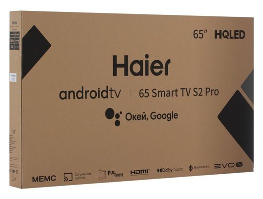 4K (Ultra HD) Smart телевизор HAIER 65 HQLED S2 PRO