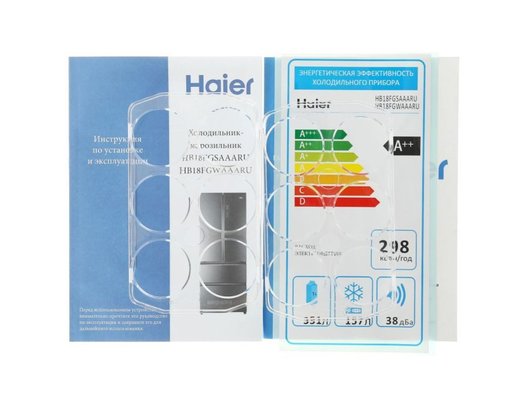Холодильник HAIER HB18FGWAAARU