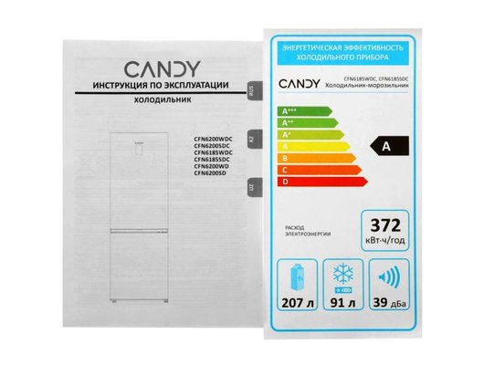 Холодильник CANDY CFN6185SDC