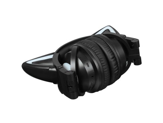 Наушники накладные QUMO PARTY CAT MINI ВТ 0052 Черно-желтые