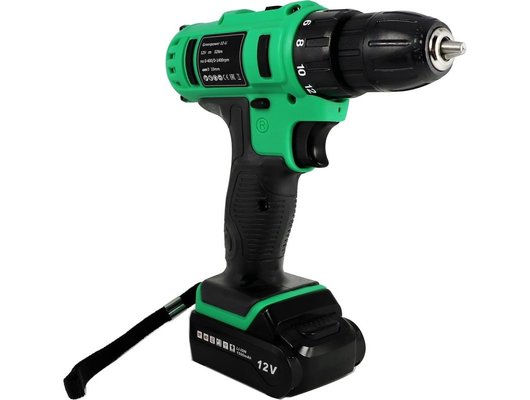 Дрель-шуруповерт Zitrek Greenpower 12-Li (кейс 2 АКБ бита) (063-4074)