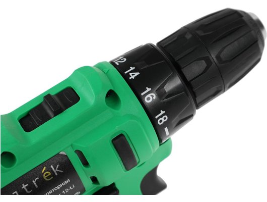 Дрель-шуруповерт Zitrek Greenpower 12-Li (кейс 2 АКБ бита) (063-4074)