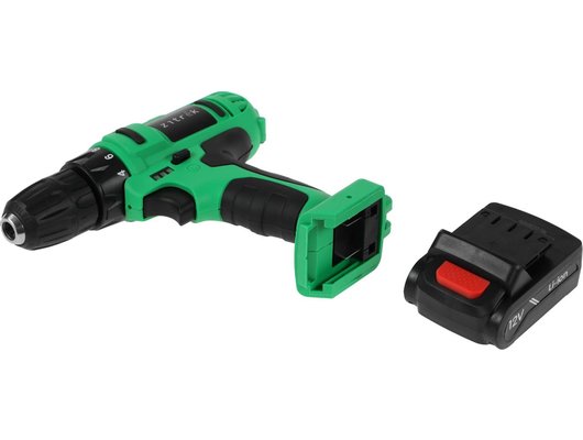 Дрель-шуруповерт Zitrek Greenpower 12-Li (кейс 2 АКБ бита) (063-4074)