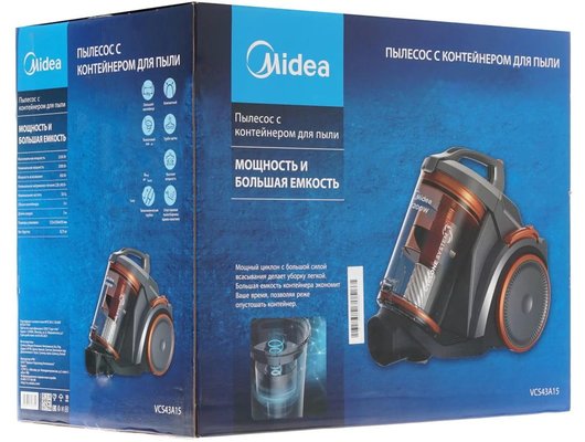Пылесос MIDEA VCS43A15