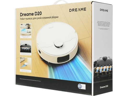 Робот-пылесос DREAME BOT D20 WHITE