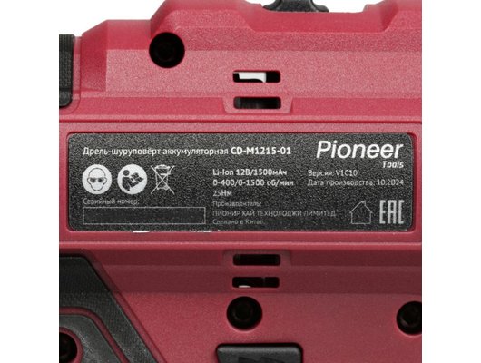 Дрель-шуруповерт PIONEER CD-M1215-01