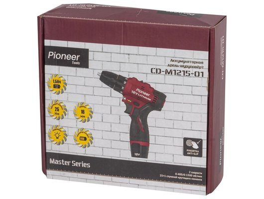 Дрель-шуруповерт PIONEER CD-M1215-01