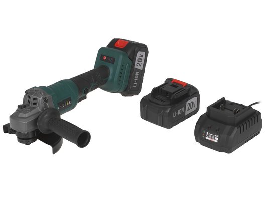 Углошлифмашина Zitrek ZKAG20-125 (1х4.0Ач) (085-1024)