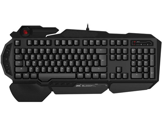 Клавиатура проводная игровая A4Tech Bloody B310N черный