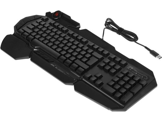 Клавиатура проводная игровая A4Tech Bloody B310N черный