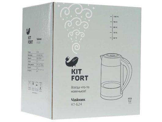 Чайник электрический KITFORT КТ-624