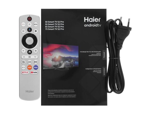 4K (Ultra HD) Smart телевизор HAIER 75 HQLED S2 PRO