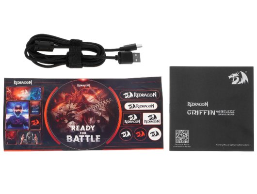 Мышь беспроводная игровая Redragon Griffin wireless беспроводная