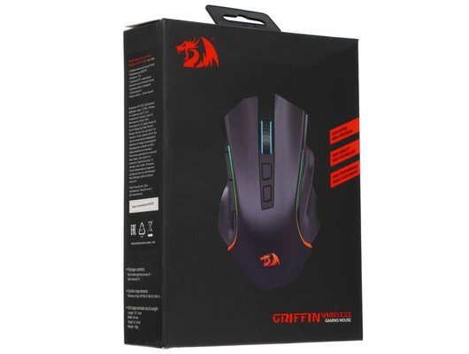 Мышь беспроводная игровая Redragon Griffin wireless беспроводная