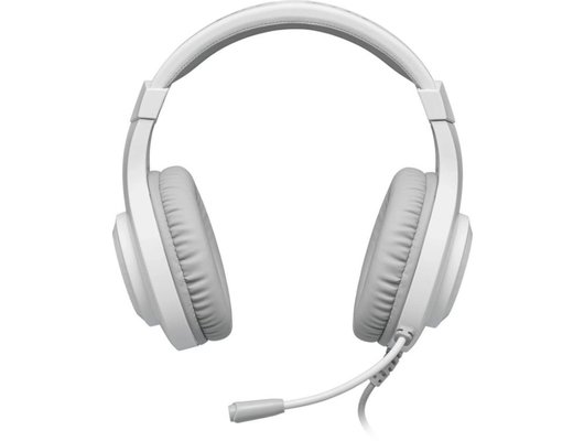 Игровые наушники проводные Defender Ghost LED белый
