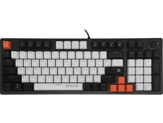 Клавиатура проводная игровая DEFENDER Hawk GK-418 черный
