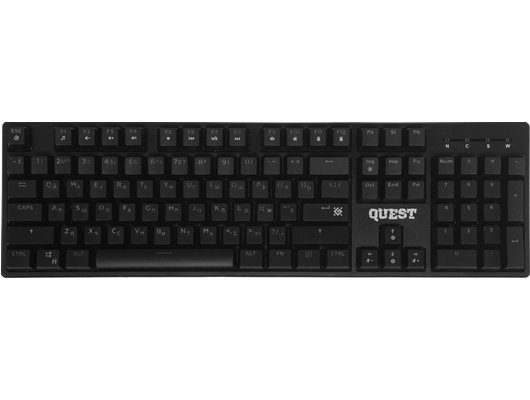 Клавиатура проводная игровая Defender Quest GK-596