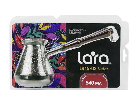 Турка LARA LR15-02 медная 540 мл