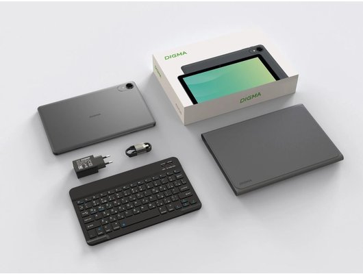 Планшет Digma K10 Plus T615 (10) 4Gb/64Gb LTE Gray (DA1C0P02)