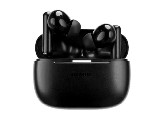 Гарнитуры TWS стерео OLMIO TWE-25 ANC+ENC Черные
