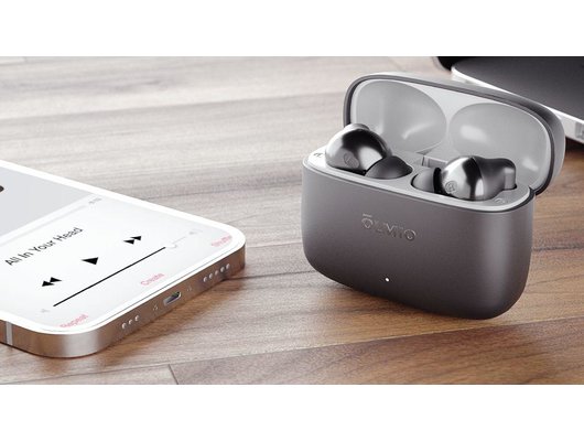 Гарнитуры TWS стерео OLMIO TWE-15 ANC+ENC Черные