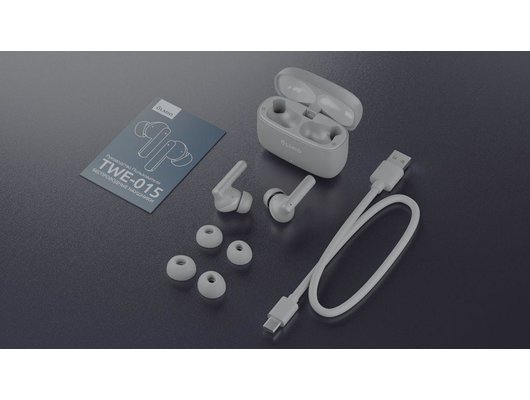 Гарнитуры TWS стерео OLMIO TWE-15 ANC+ENC Белые