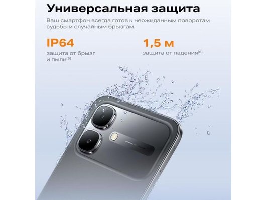 Смартфон Infinix Smart 20 4/64Gb Black