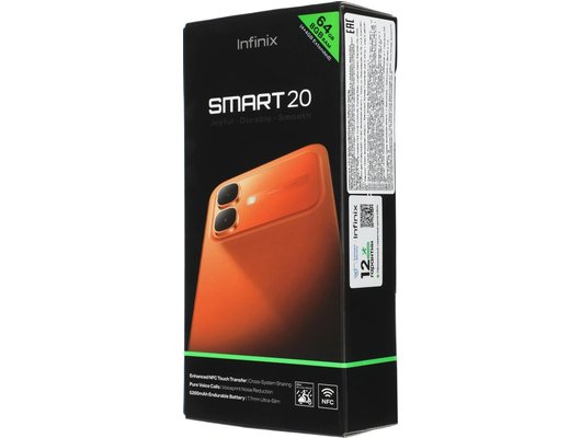Смартфон Infinix Smart 20 4/64Gb Blue