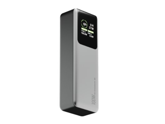 Внешний аккумулятор OLMIO T-20 20000mAh (44476) Титановый