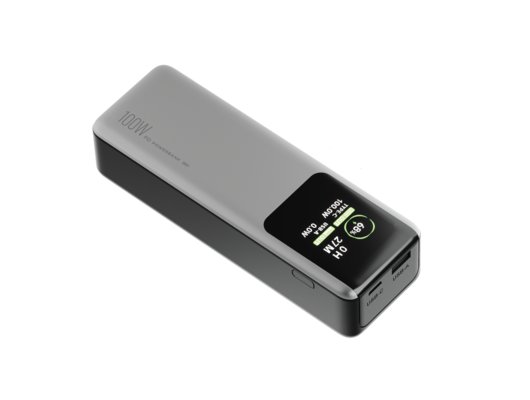 Внешний аккумулятор OLMIO T-20 20000mAh (44476) Титановый
