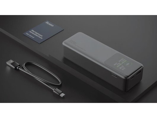 Внешний аккумулятор OLMIO T-20 20000mAh (44476) Титановый