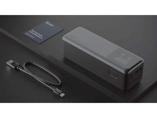 Внешний аккумулятор OLMIO T-30 30000mAh (44477) Титановый