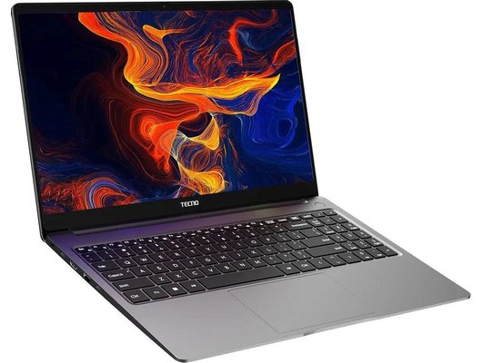 Ноутбук Tecno MegaBook T15DA/71003300345/Ryzen 5-7430U/8Gb/512Gb/15.6 FHS IPS/Win11 серый