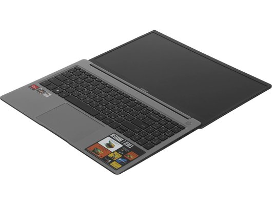 Ноутбук Tecno MegaBook T15DA/71003300345/Ryzen 5-7430U/8Gb/512Gb/15.6 FHS IPS/Win11 серый