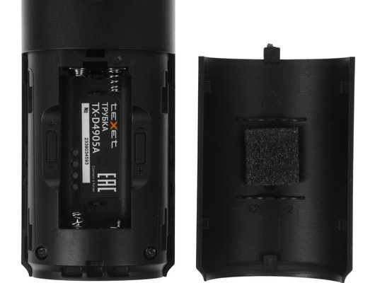Радиотелефон TeXet TX-D4905A черный
