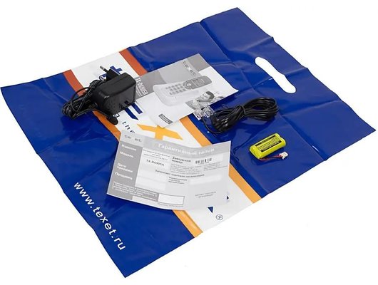 Радиотелефон TeXet TX-D6905A черный