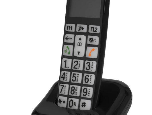 Радиотелефон TeXet TX-D7855A черный