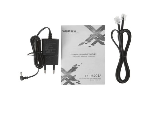 Радиотелефон TeXet TX-D8905A черный