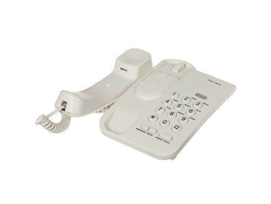 Проводной телефон TeXet TX-212 светло-серый