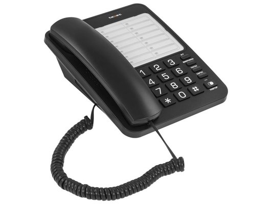 Проводной телефон TeXet TX-234 черный