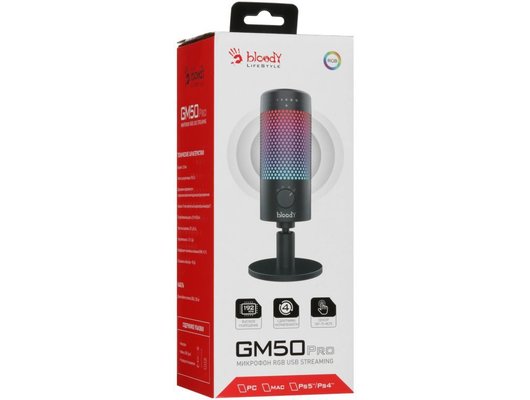 Микрофон A4Tech Bloody GM50 Pro черный (gm50 pro black)
